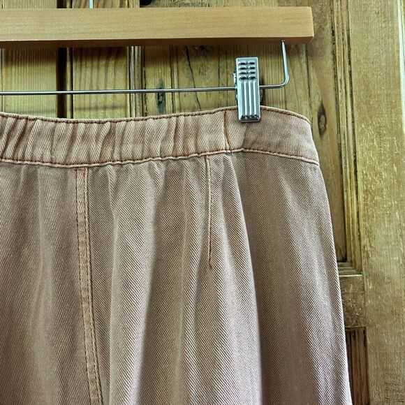 Women's Bohme Small Orange Ankle Jeans Denim Sinead Pants in Coral - Picture 7 of 8